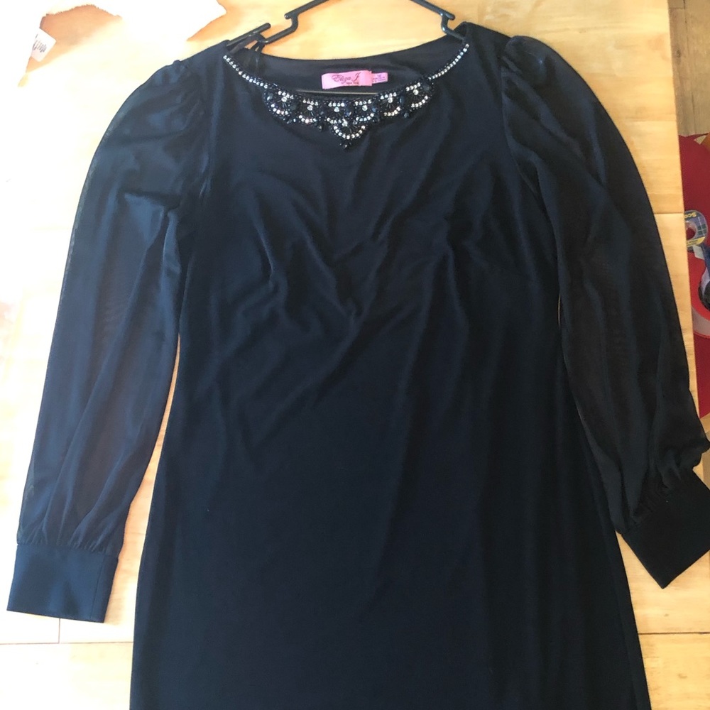 Eliza J Black Dress